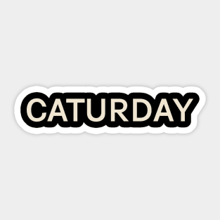 Caturday On This Day Perfect Day Sticker